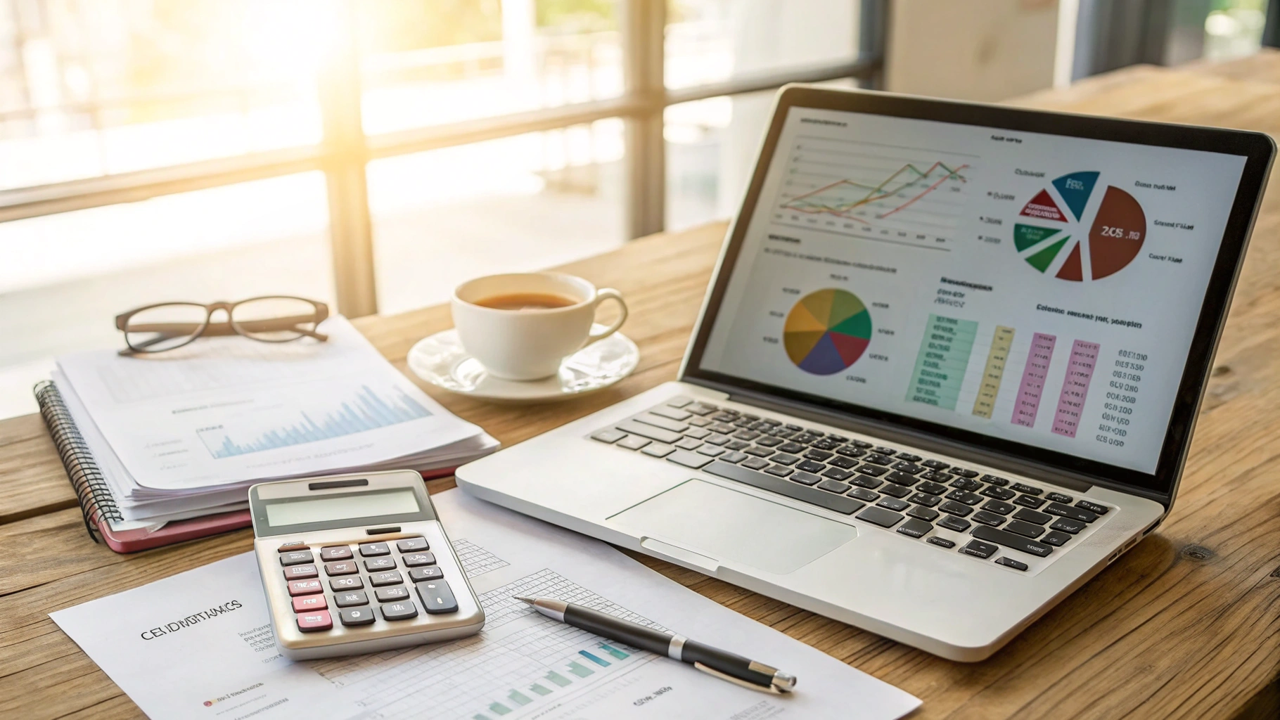 Investment return calculator with performance metrics