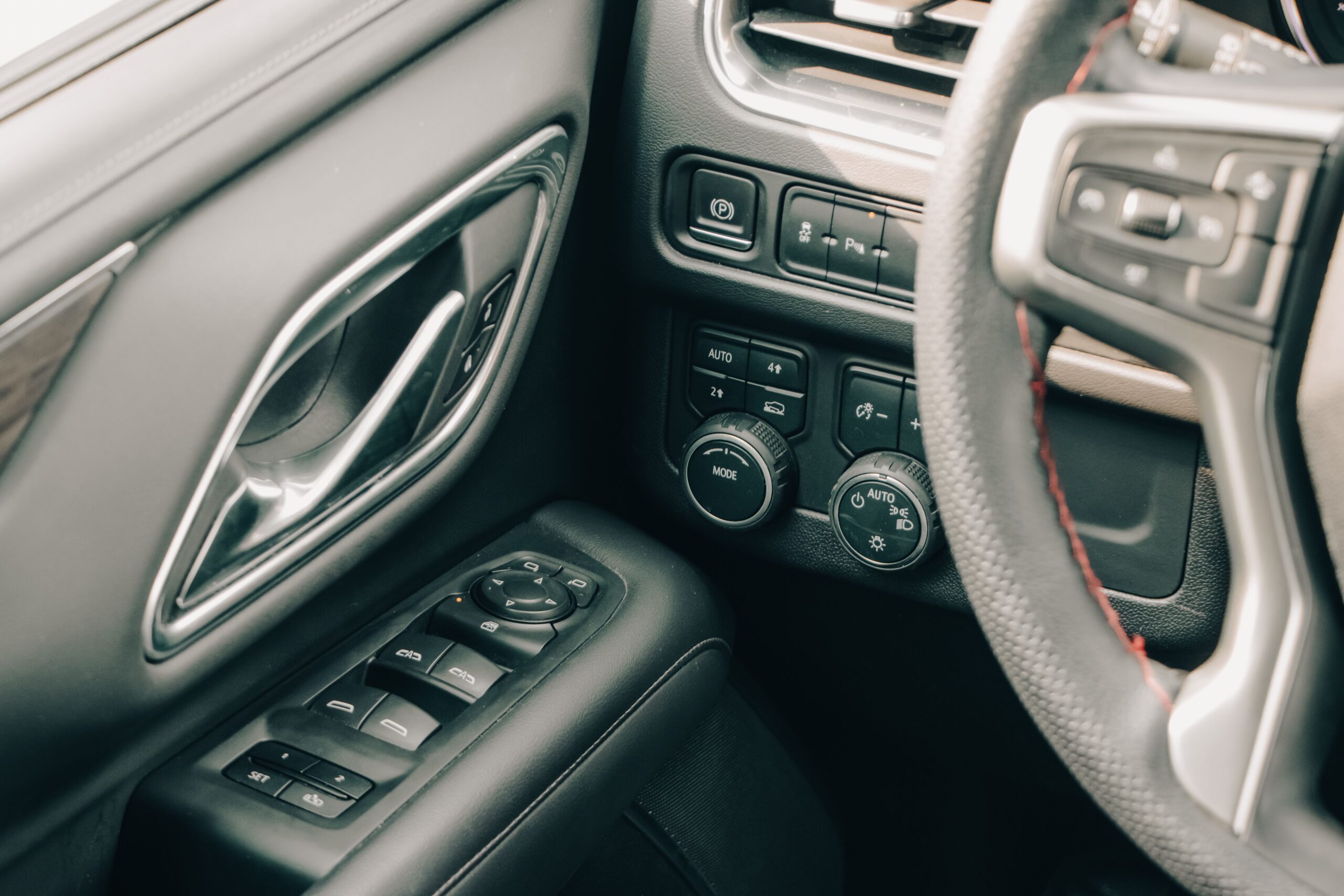 inside the chevrolet