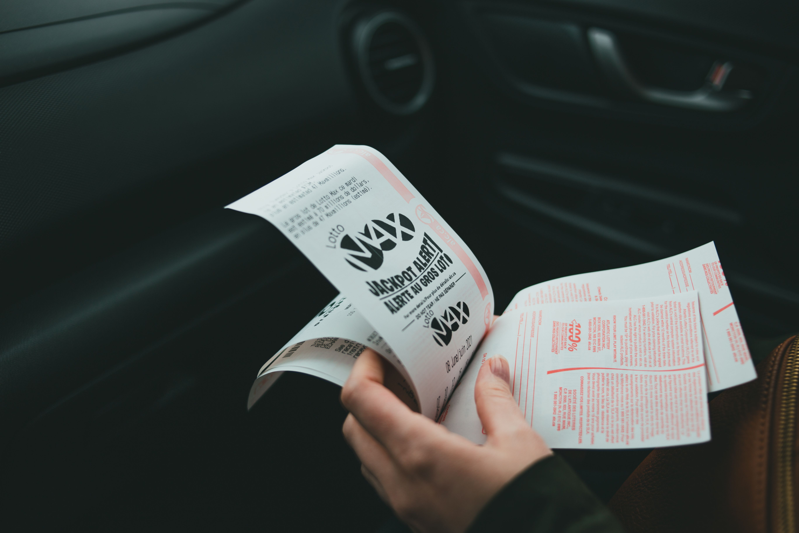 checking lottery tickets