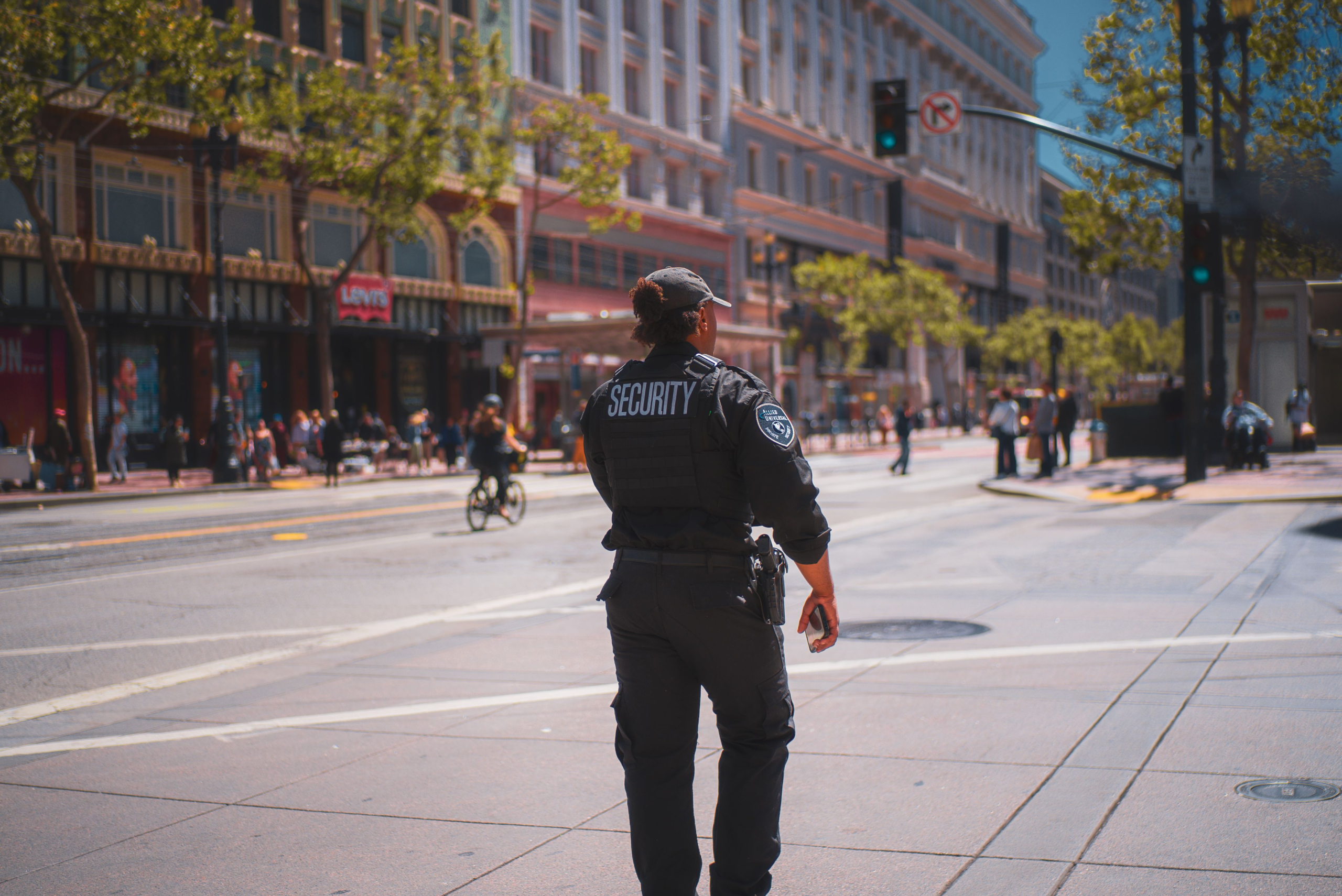 US Dept. of Homeland Security out on the streets